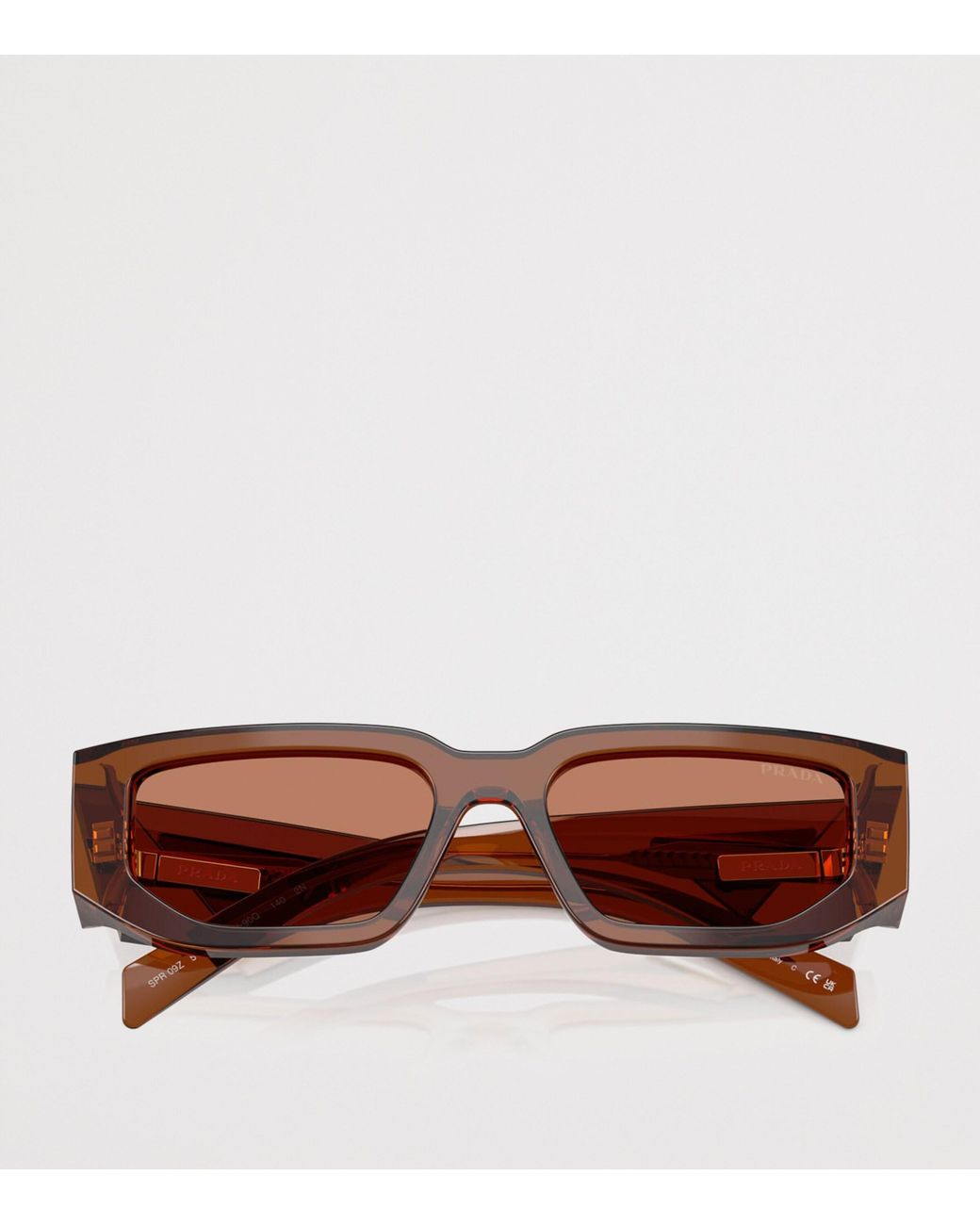 Prada Pink Rectangle Sunglasses for men