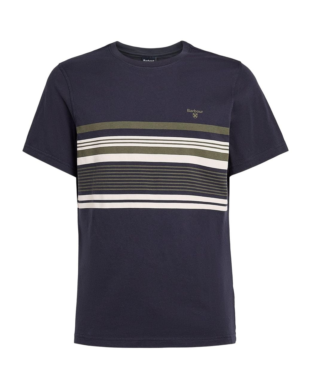 Barbour Blue Stripe Teeside T-Shirt for men