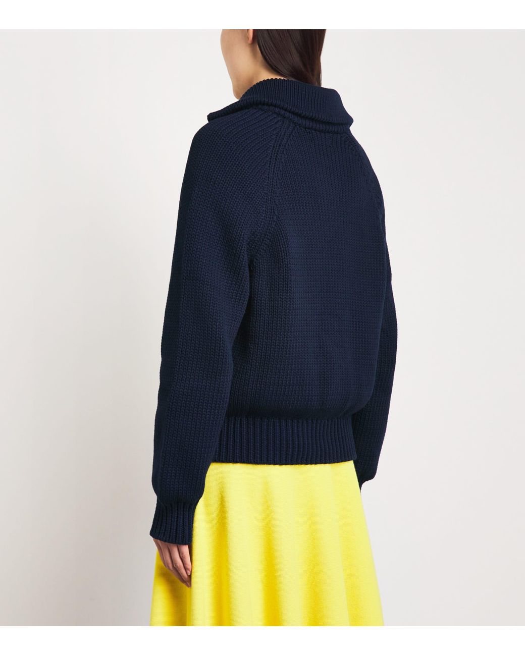Polo Ralph Lauren Blue Knitted Button-Up Cardigan
