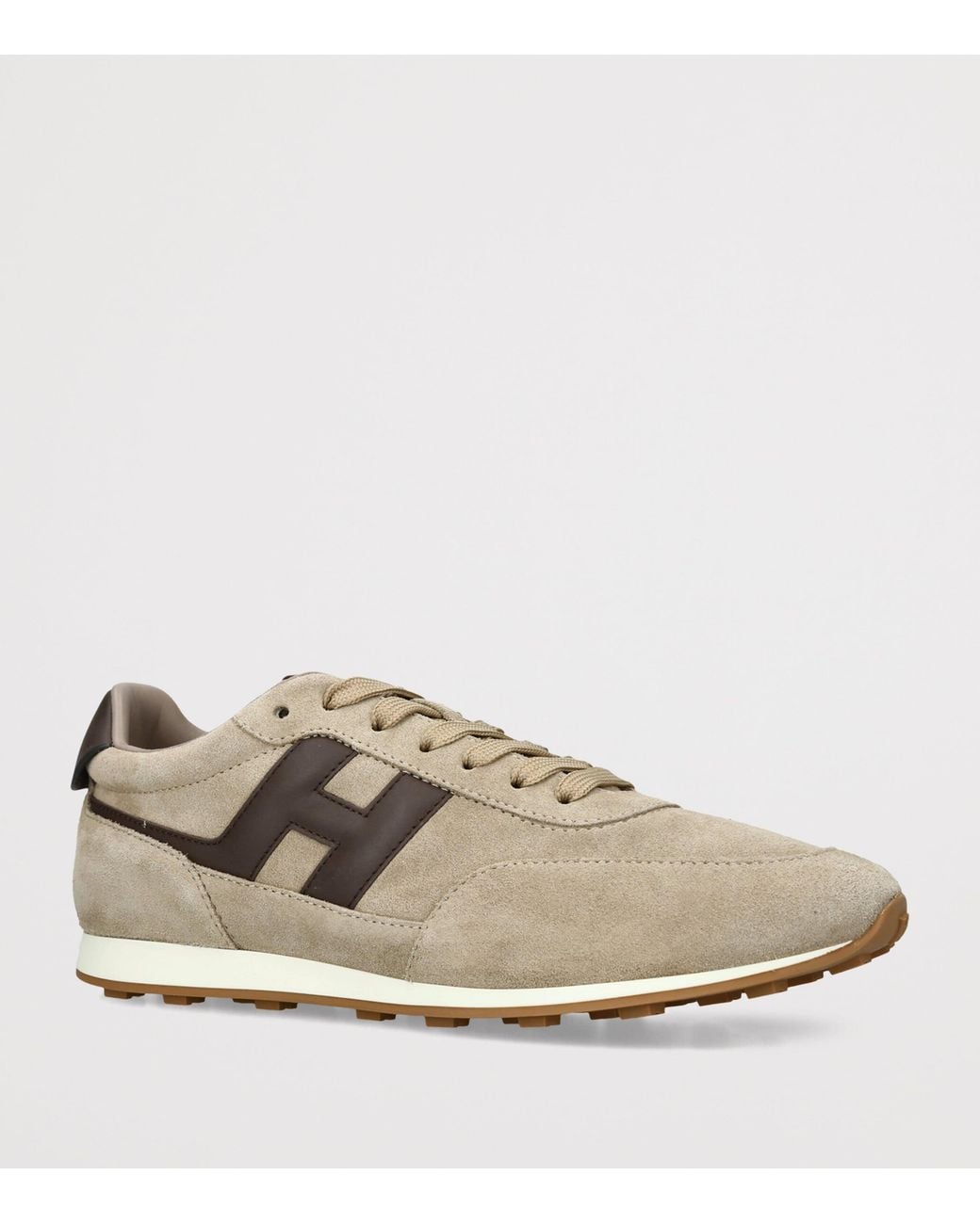 Hogan Natural Suede H669 Allacciato Sneakers for men
