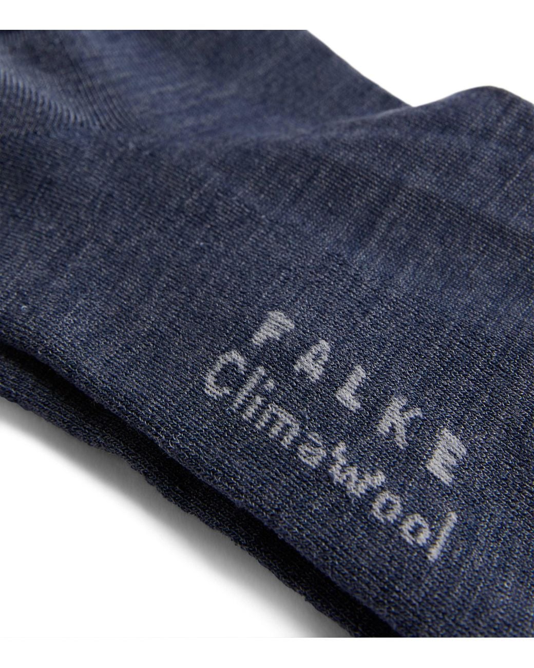 Falke Blue Climawool Ankle Socks