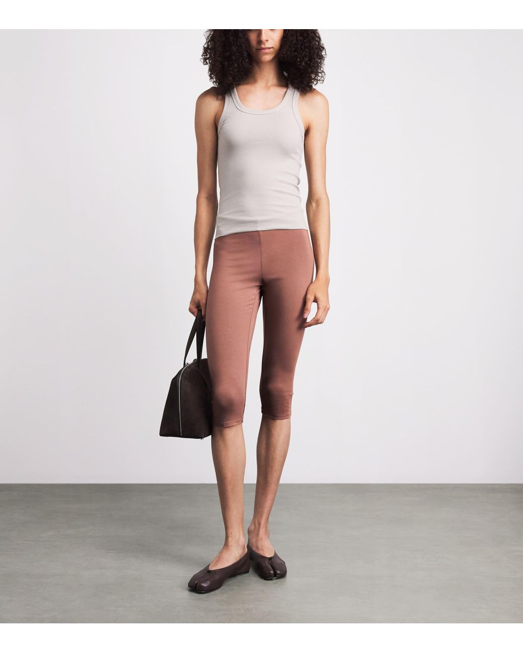 Skims Red Smooth Layers Capris