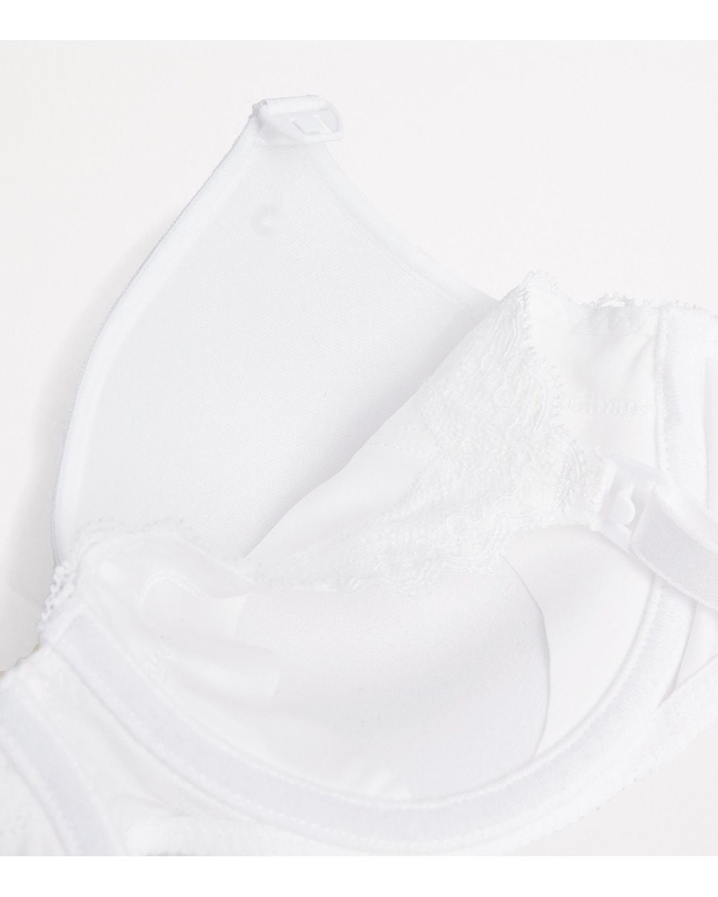 Chantelle White Maternity Nursing Spacer Bra