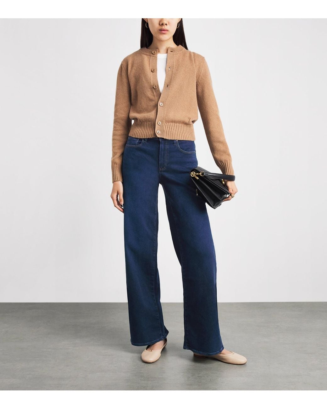 PAIGE Blue Tatum Wide-Leg Jeans