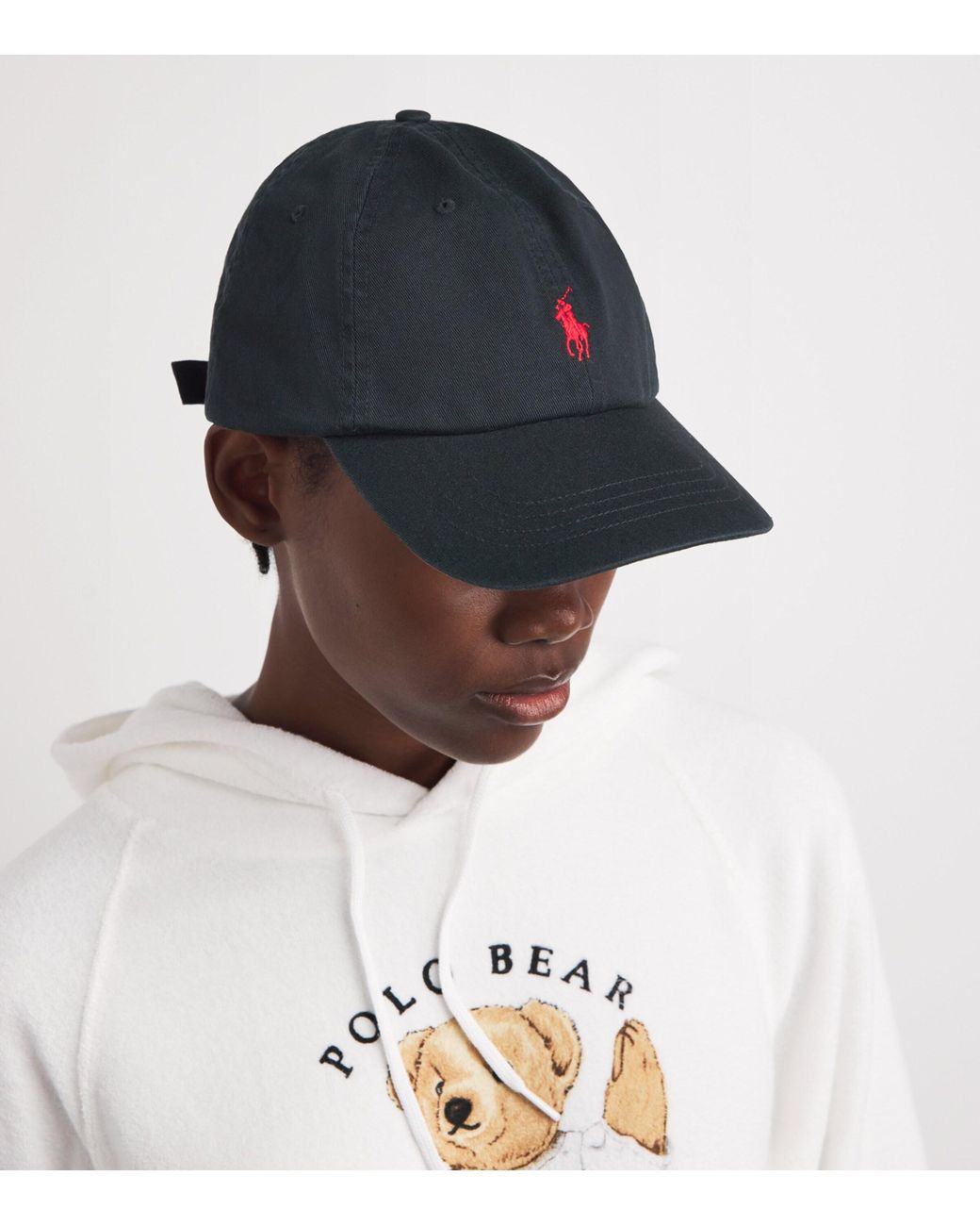 Polo Ralph Lauren Blue Cotton Polo Pony Baseball Cap
