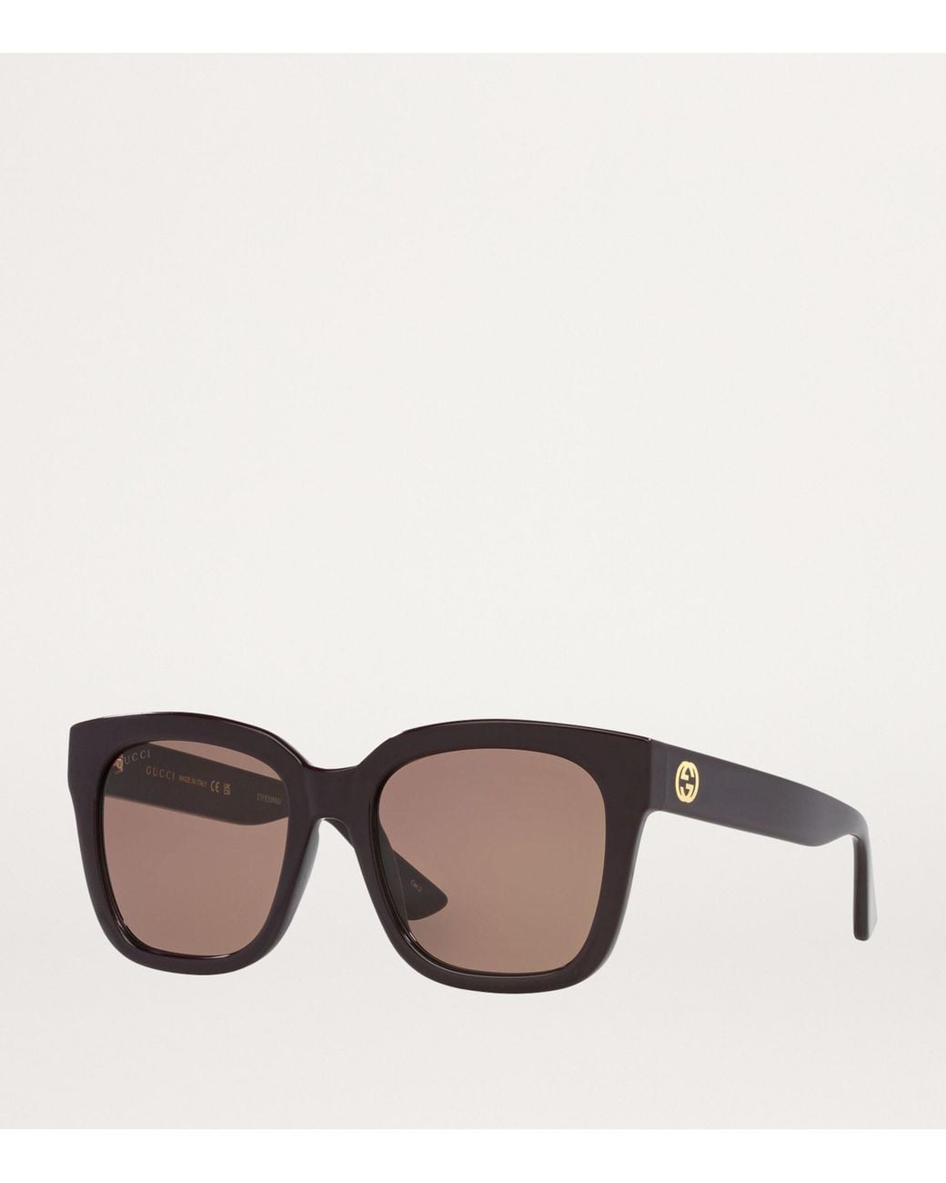 Gucci Brown Injected Gg1338S Sunglasses