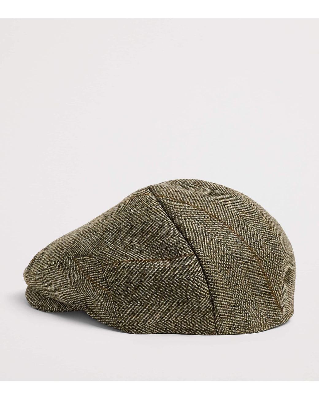 James Purdey & Sons Green Wool-Blend Tweed Litton Cap for men