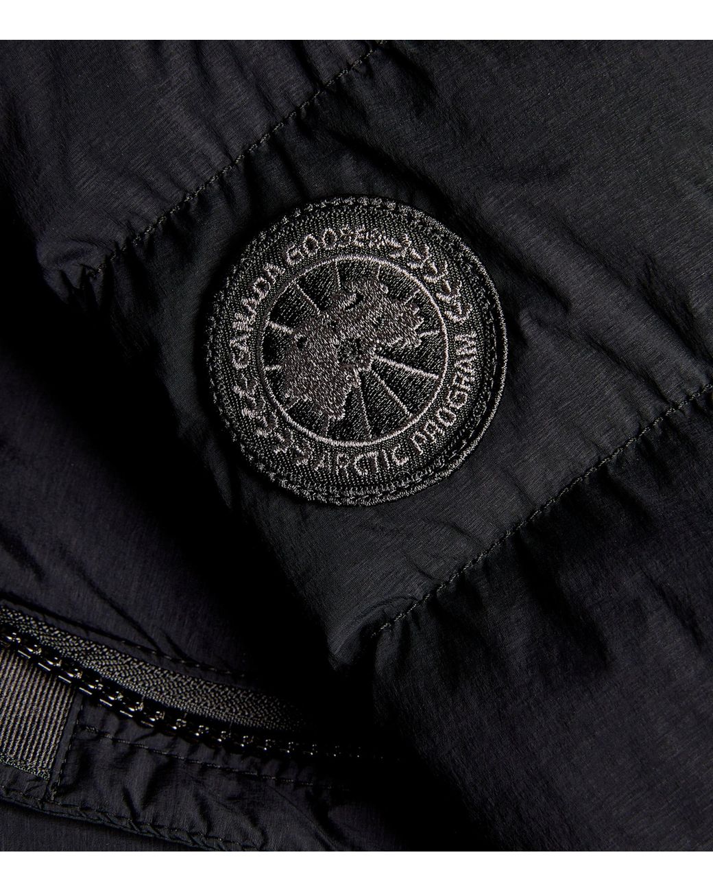 Canada Goose Blue Clair Nylon-Down Coat