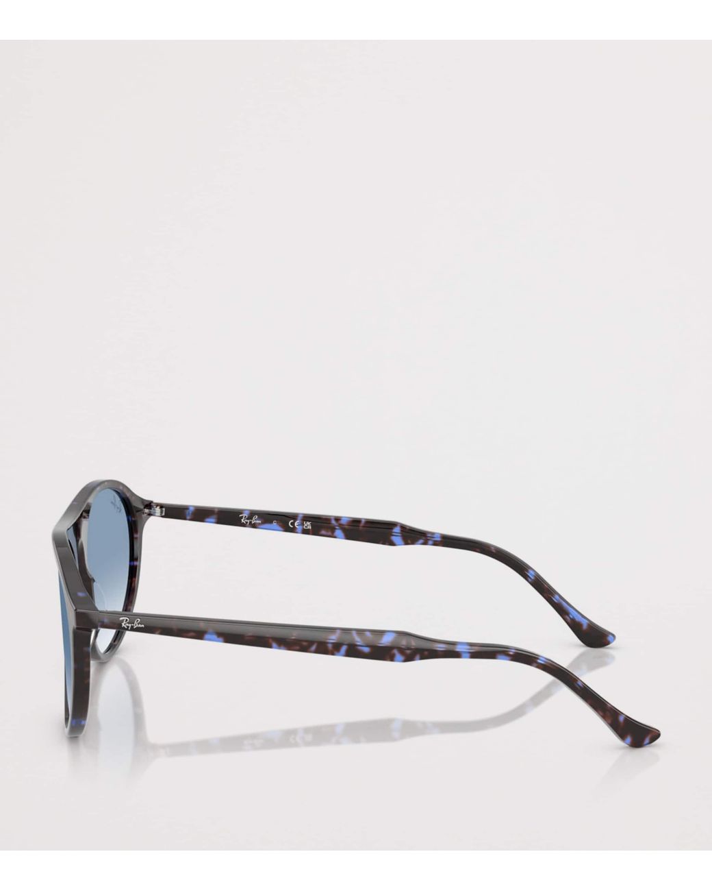 Ray-Ban Blue Rb2215 Rounded Square Sunglasses