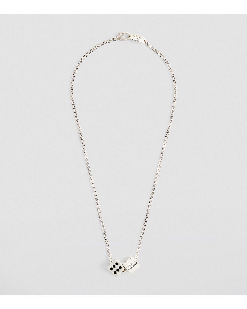 Vivienne Westwood Leicester Dice Necklace in Metallic for Vivienne Westwood Leicester Dice Necklace in Metallic for