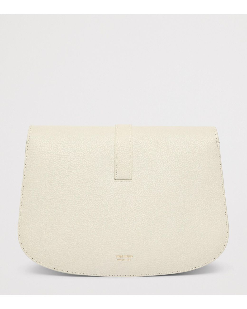 Tom Ford Natural Large Leather Cross-Body Bag