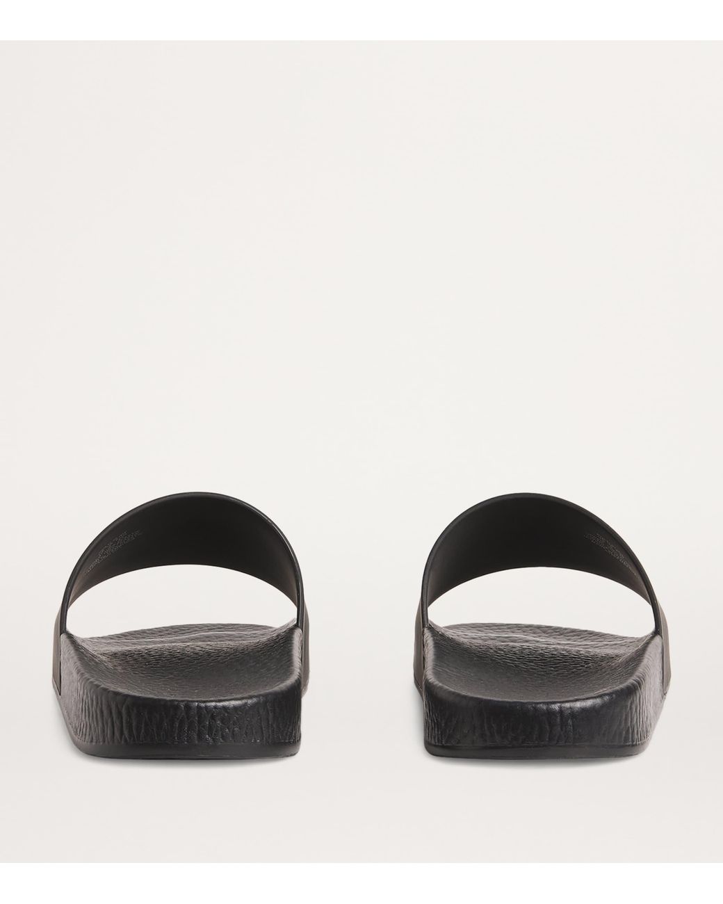Polo Ralph Lauren Black Polo Pony Slides for men