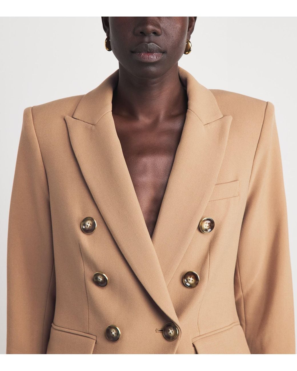 Veronica Beard Natural Miller Dickey Blazer