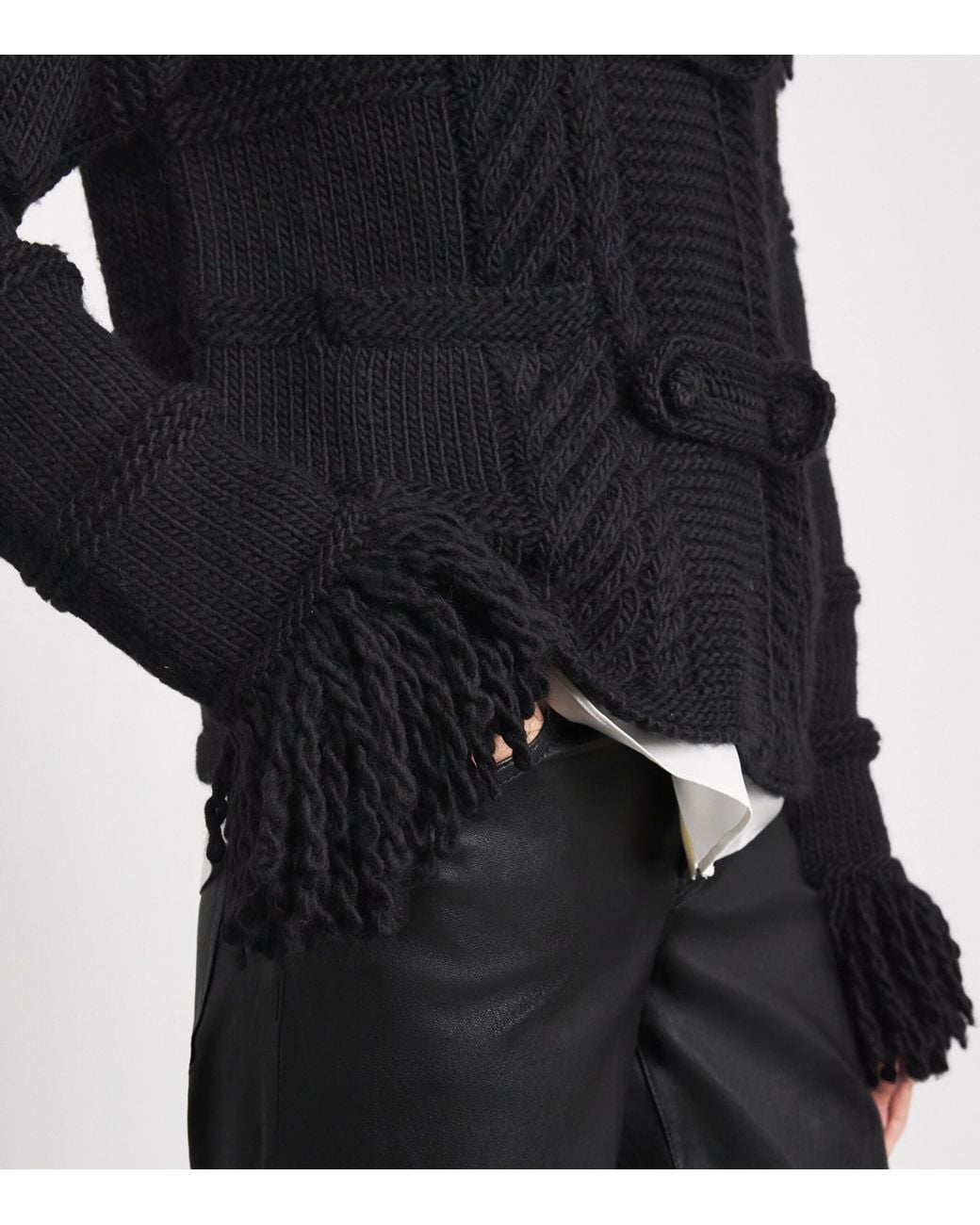 Polo Ralph Lauren Black Wool Cardigan
