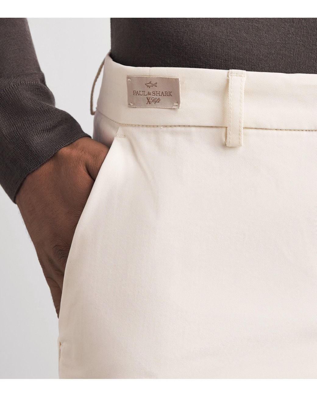 Paul & Shark Natural Straight Chinos for men