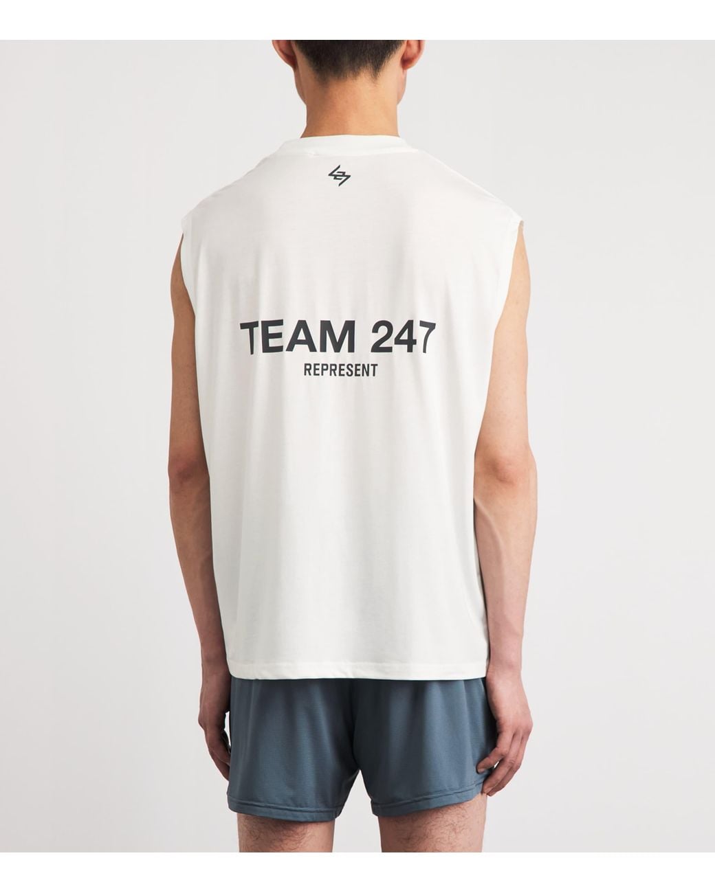 REPRESENT 247 White Team 247 Tank Top for men