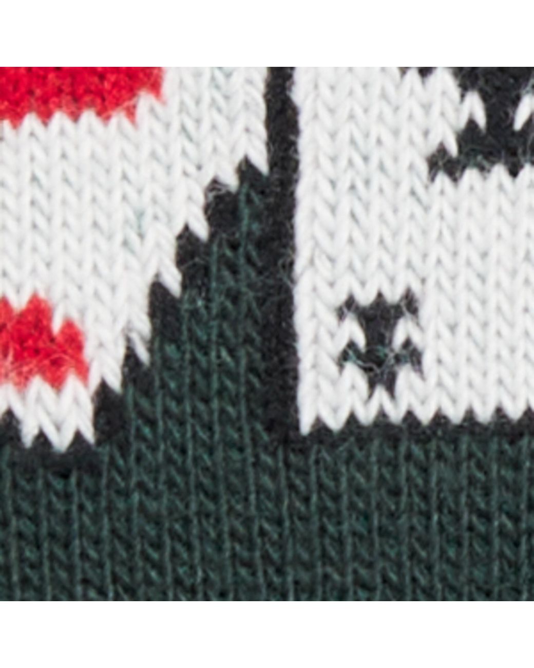 Corgi Green Jacquard Playing Card Socks for men