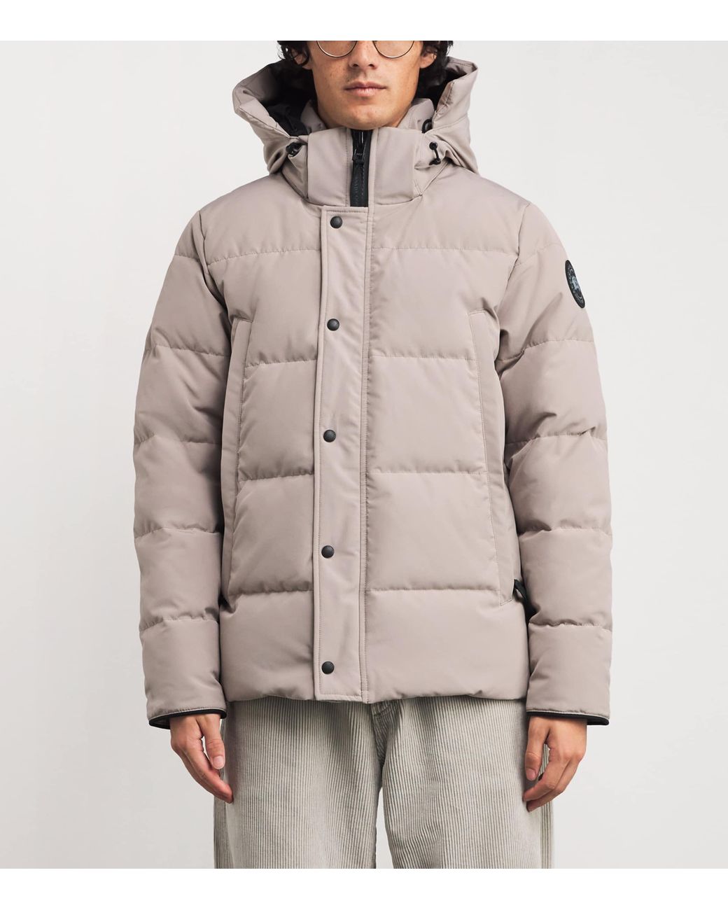 Canada Goose Gray Down Wyndham Parka for men
