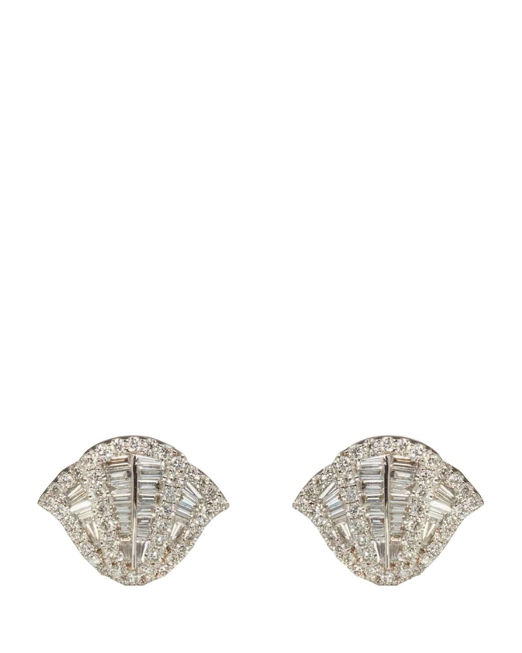Annoushka Metallic And Diamond Flamenco Stud Earrings