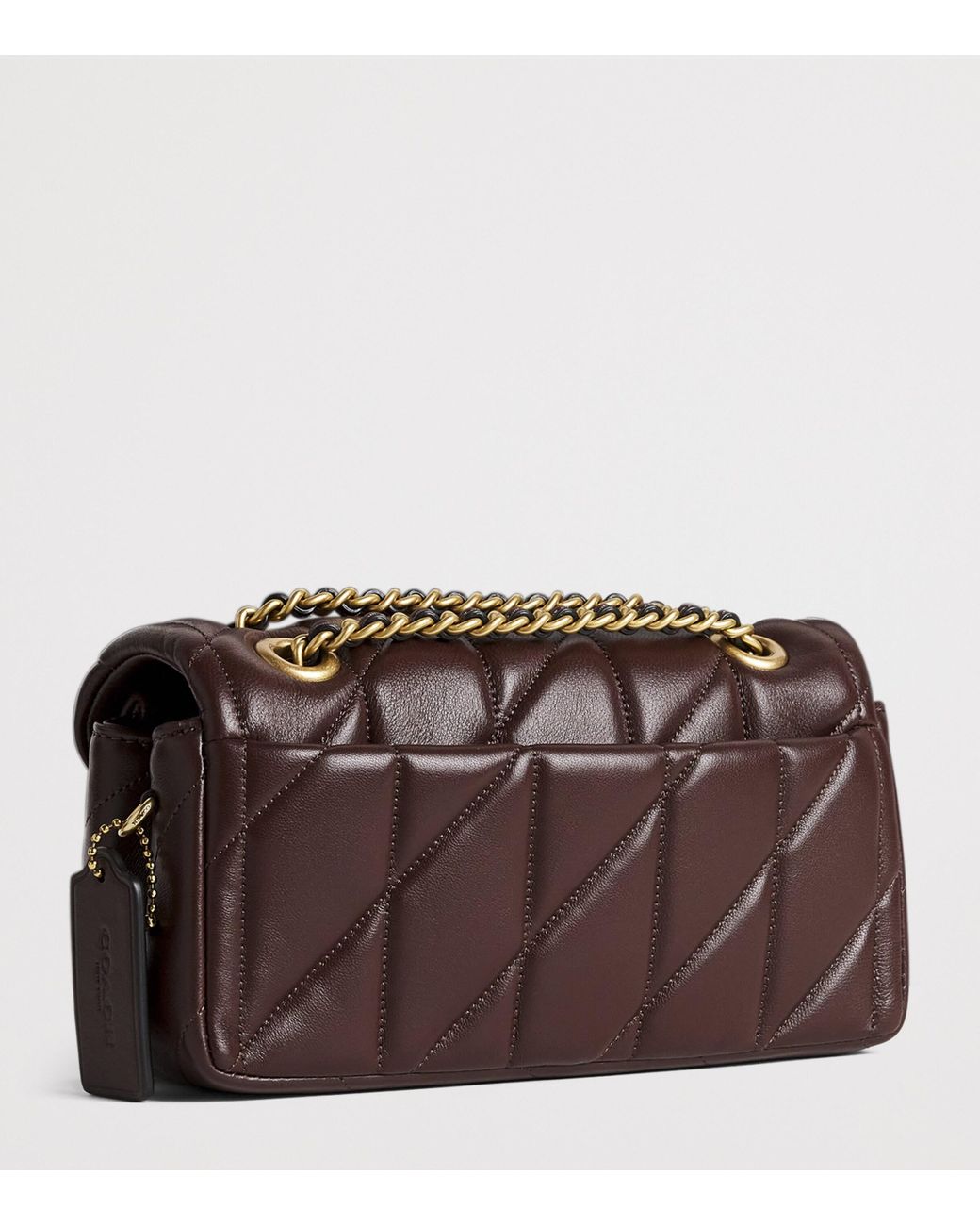 靴/バッグ Coach Mini Quilted Shoulder Bag Dark Brown Coach Tabby 20 Quilted Shoulder Bag | Brown | FARFETCH