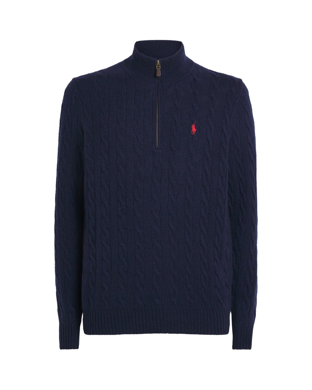 Polo Ralph Lauren Blue Cotton Cable-Knit Sweater for men