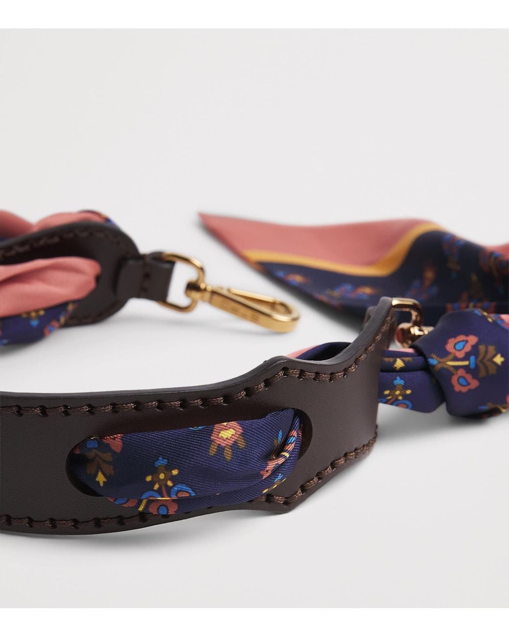 Etro Blue Scarf Bag Handle