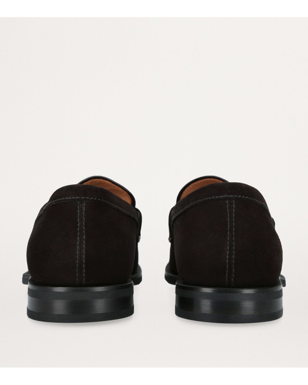 Church's Black Suede Gateshead Penny Loafers for men