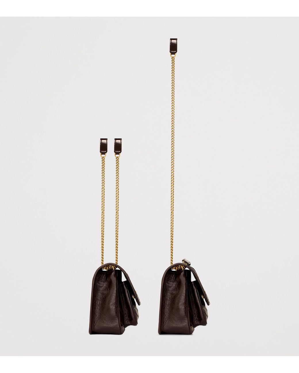 Saint Laurent White Leather Niki Baby Shoulder Bag
