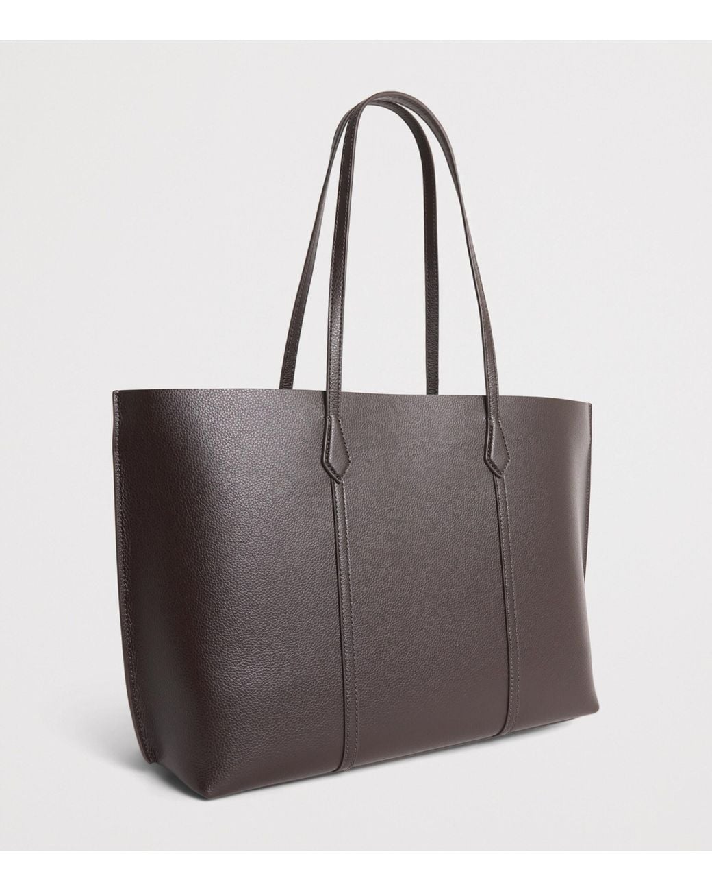 Tory Burch Black Leather Perry Tote Bag