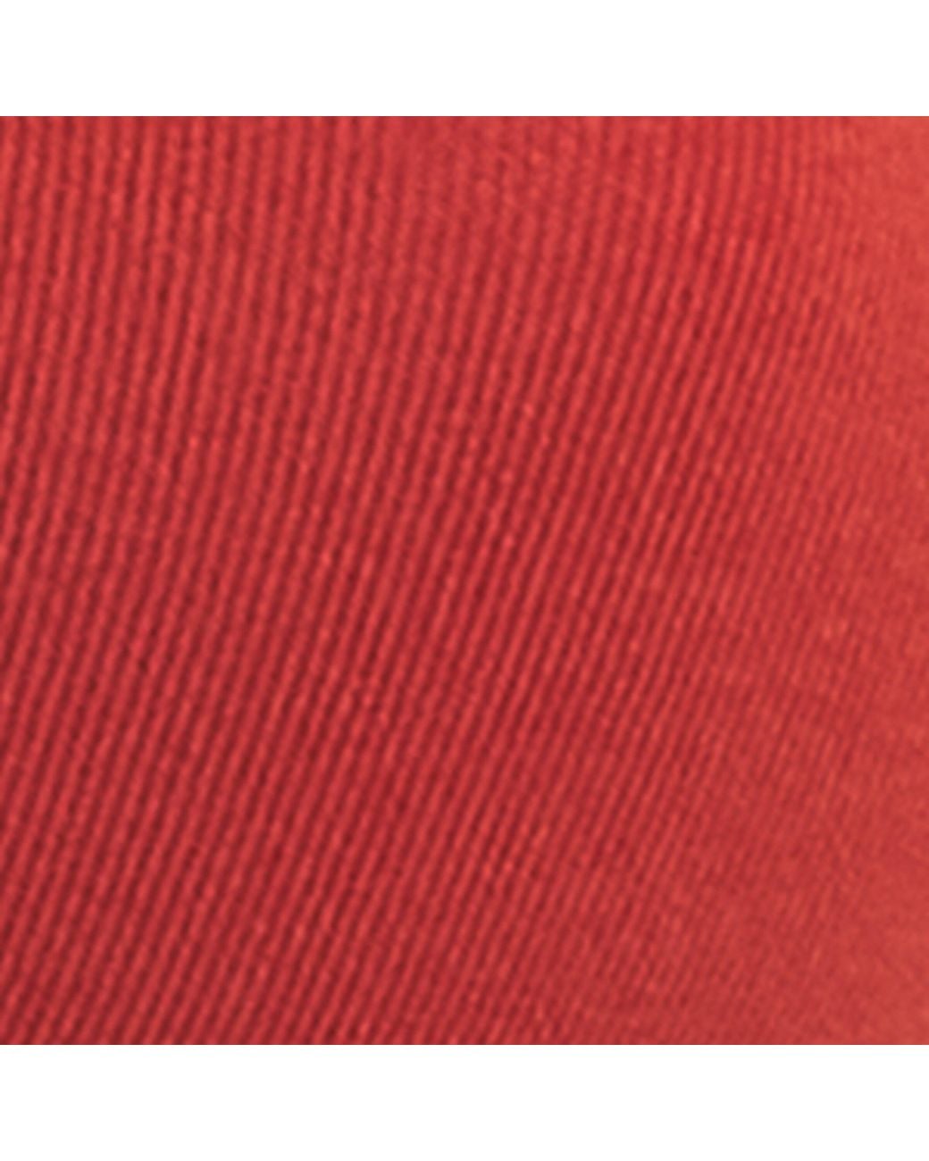 Eres Red Show Bandeau Bikini Top