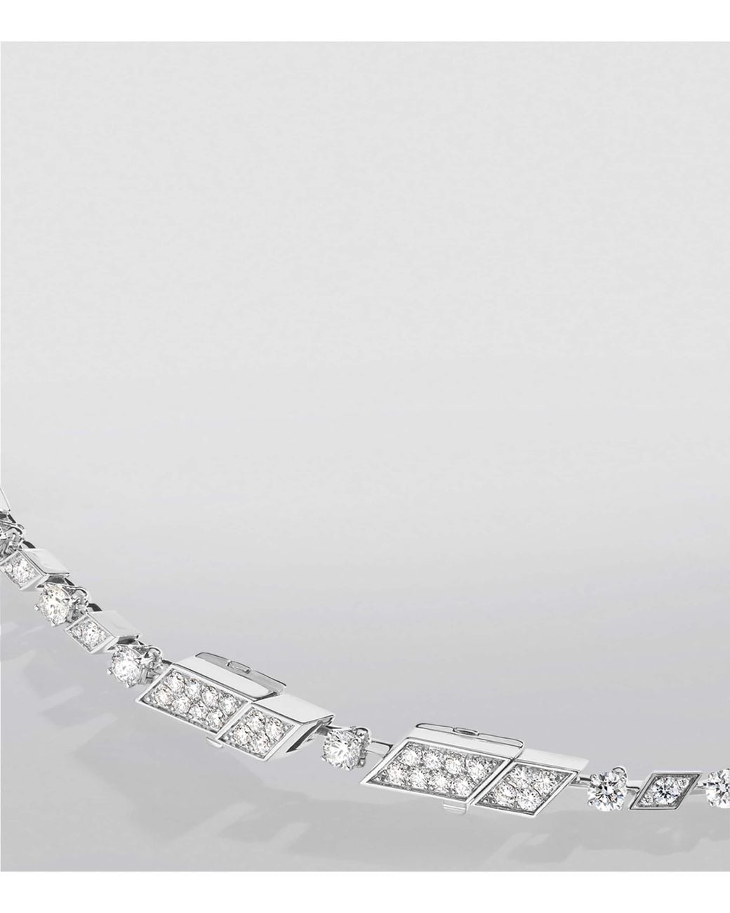 Marli New York Metallic And Diamond Fifth Avenue Collar Necklace
