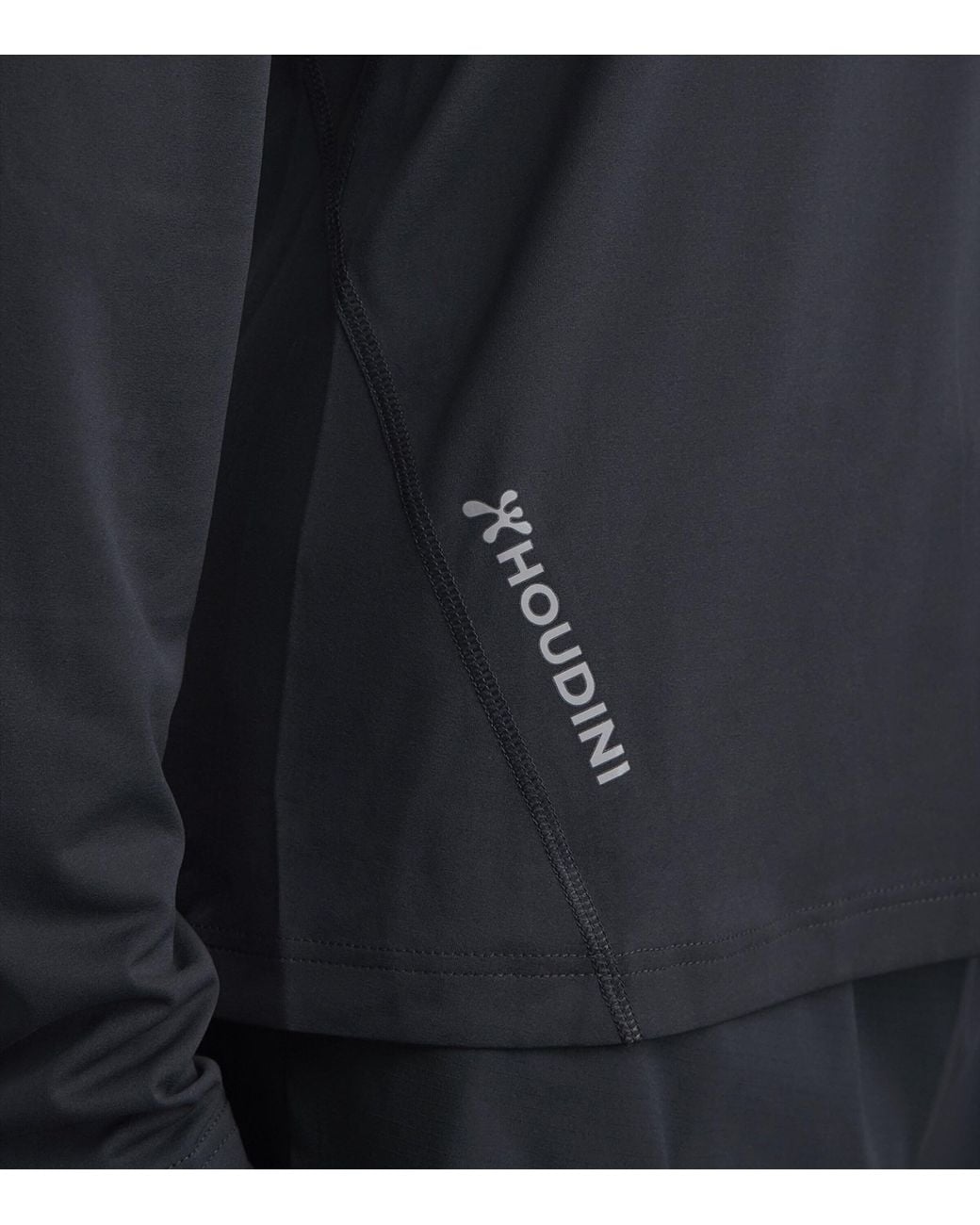 houdini Blue Long-Sleeve Pace Air Top for men