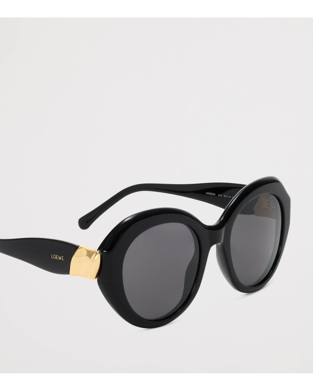 Loewe Black Coil Butterfly Sunglasses