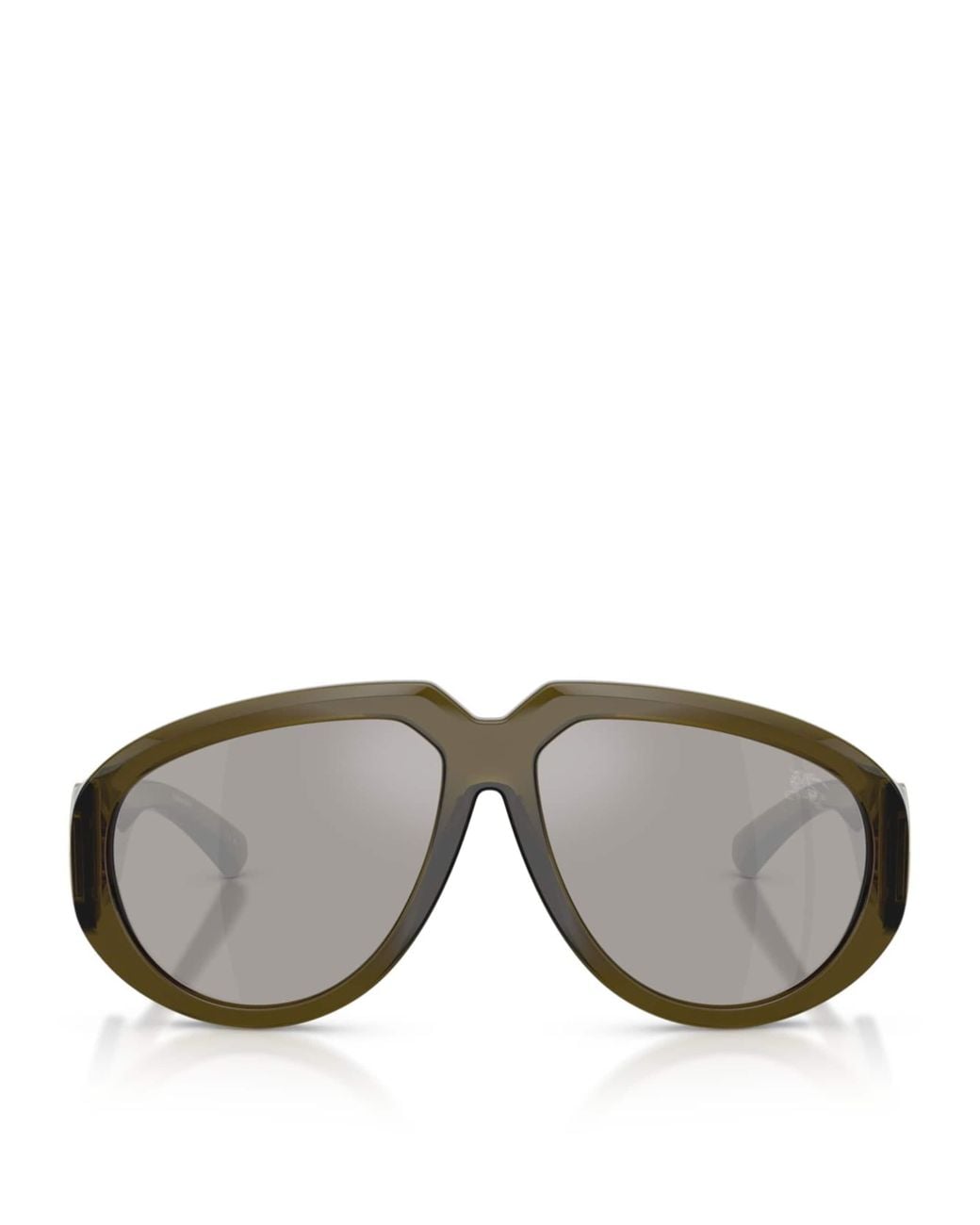 Burberry Gray Pilot Sunglasses