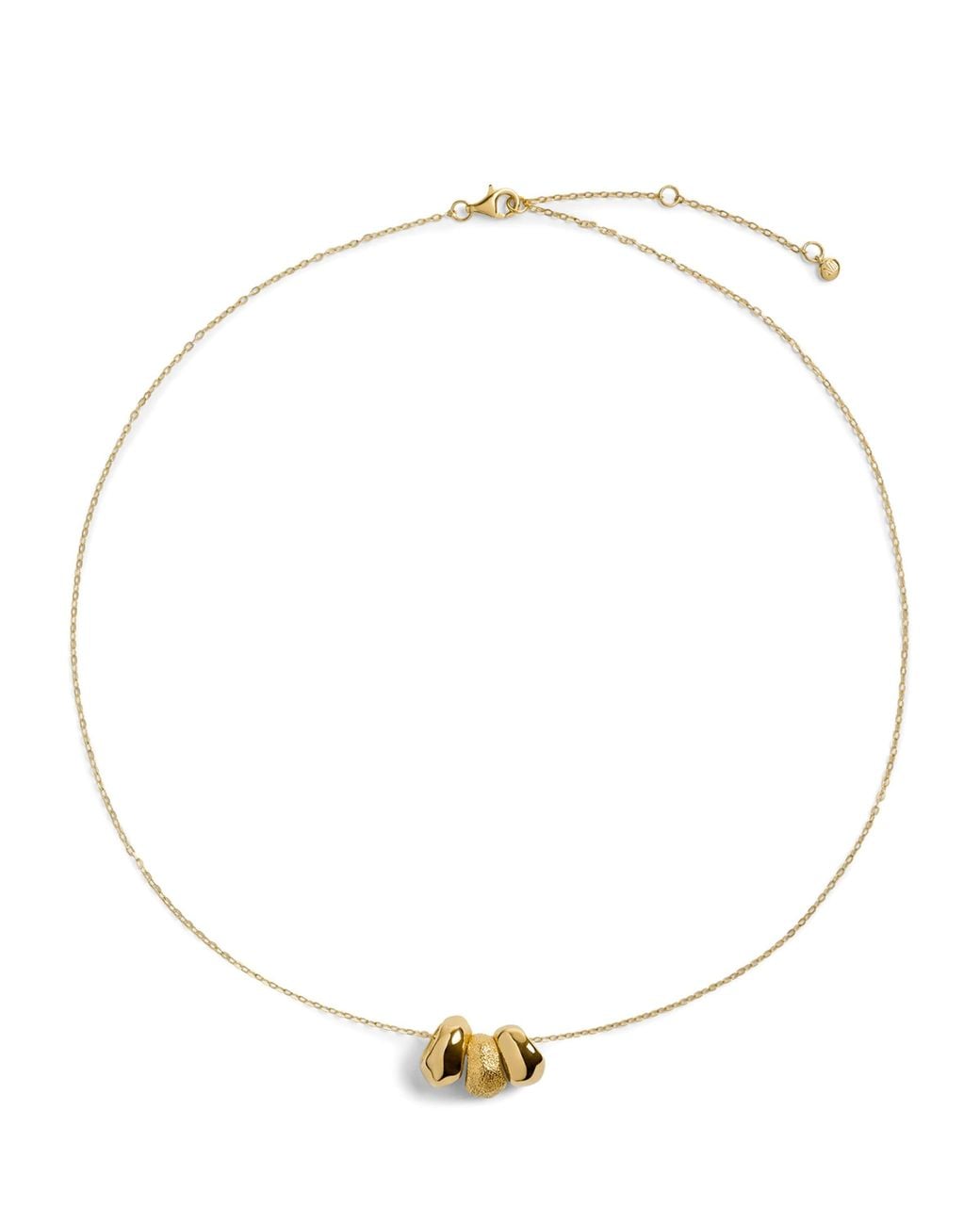 Monica Vinader Metallic Vermeil Antica Pendant Neclace