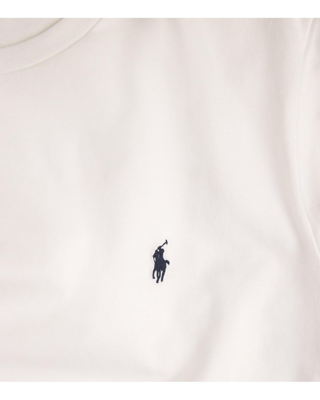 Polo Ralph Lauren Cotton Polo Pony Sleep T-Shirt in White for Men | Lyst UK