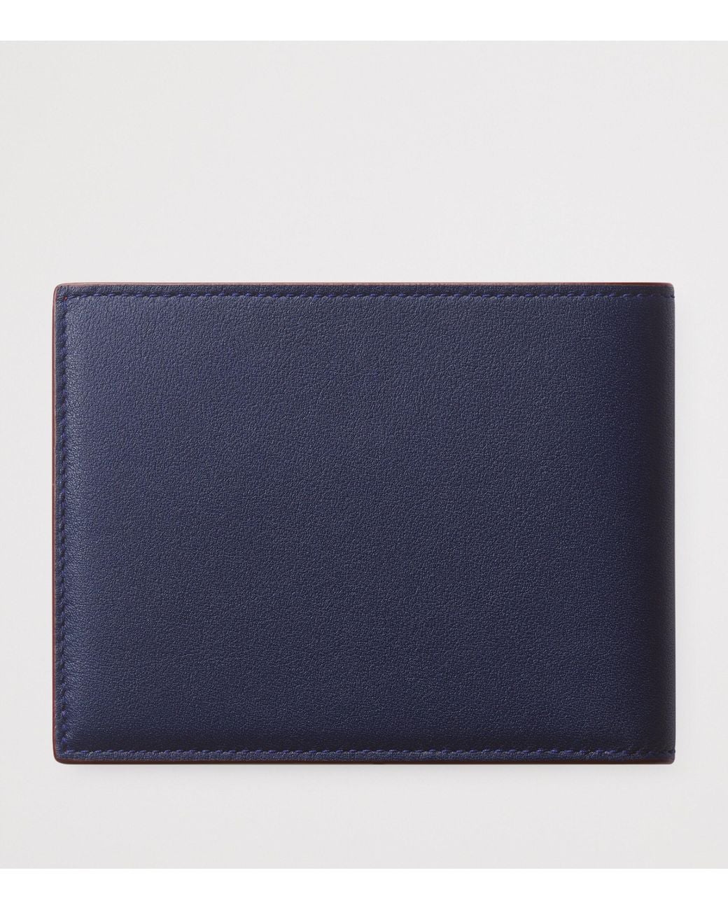 Cartier Blue Leather Must Card Holder for men