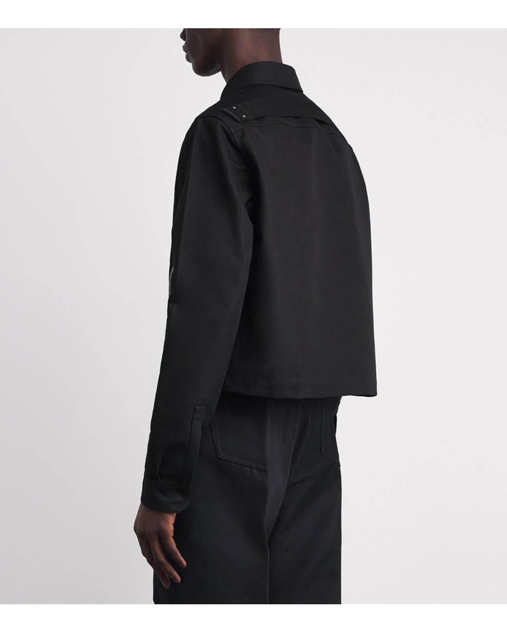 Rick Owens Tour Alice Shirt Jacket in Black for Men | Lyst