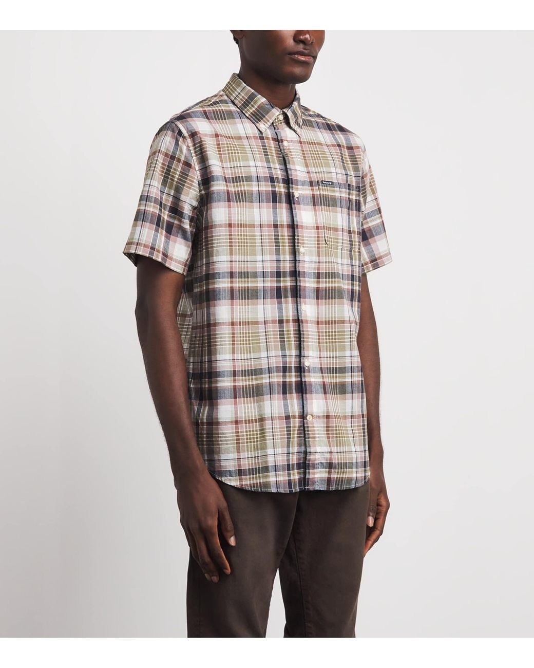 Barbour Multicolor Cotton Baycliff Check Shirt for men