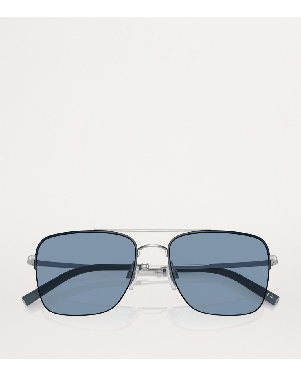 Oliver Peoples Blue Metal R-2 Sunglasses for men