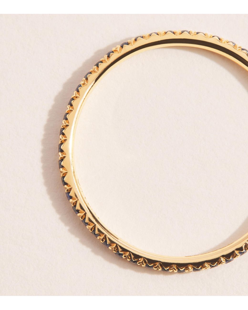 Anita Ko Natural And Sapphire Eternity Ring