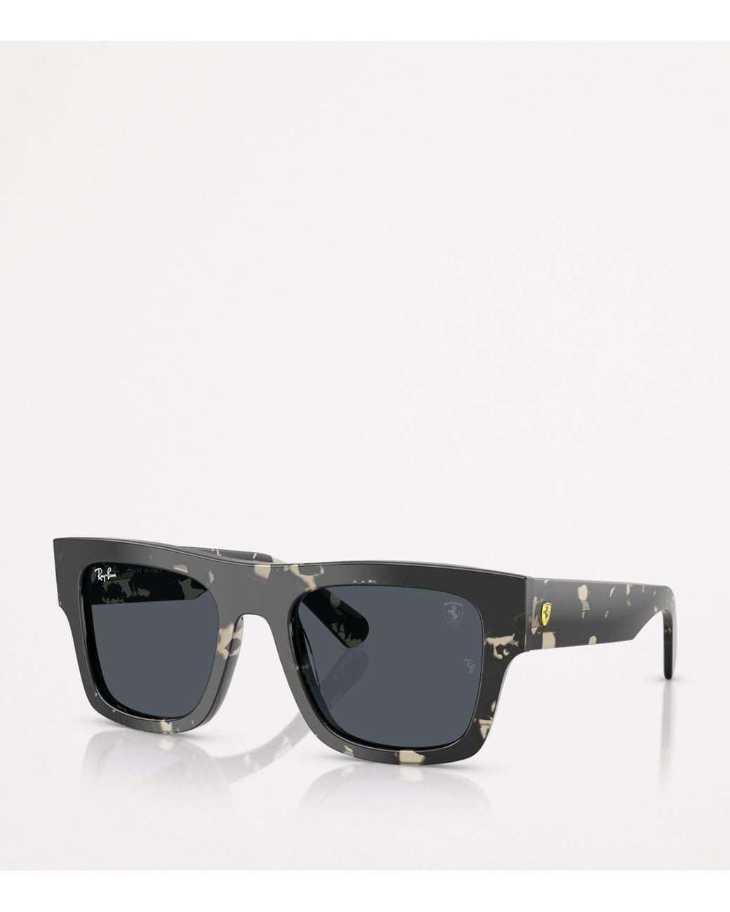 Ray-Ban Gray X Scuderia Ferrari Rb2217M Square Sunglasses