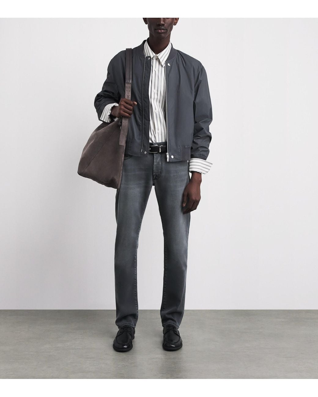 Jacob Cohen Gray Bard Slim Jeans for men