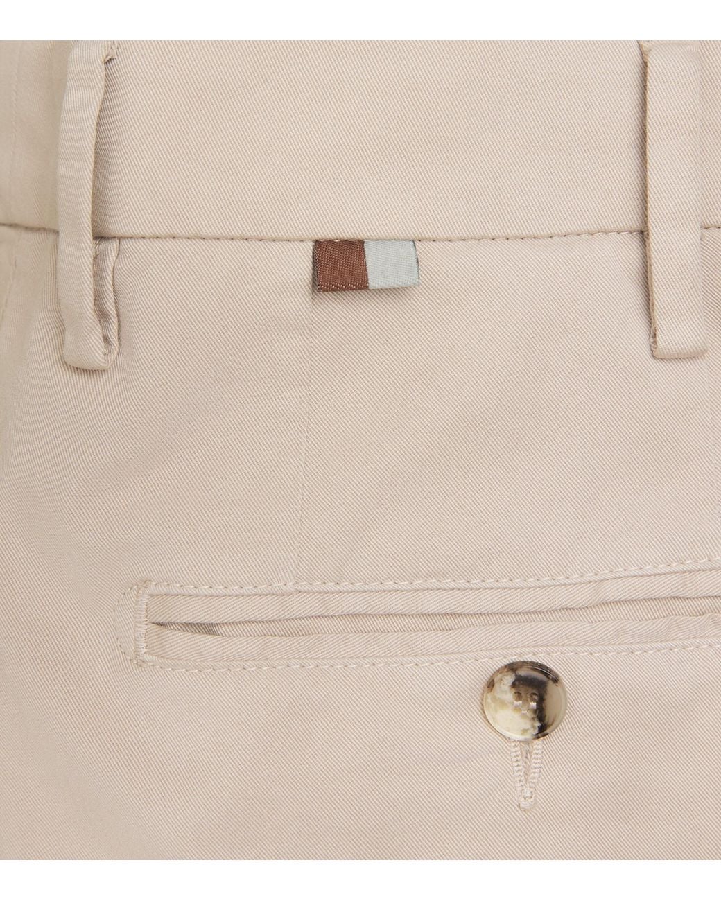 Canali Natural Stretch-Cotton Straight Chinos for men