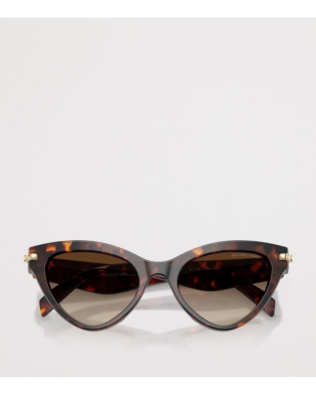 Michael Kors Brown Roanoke Cat Eye Sunglasses