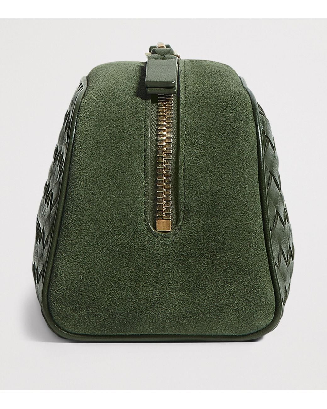 Bottega Veneta Green Small Leather Nodo Pouch
