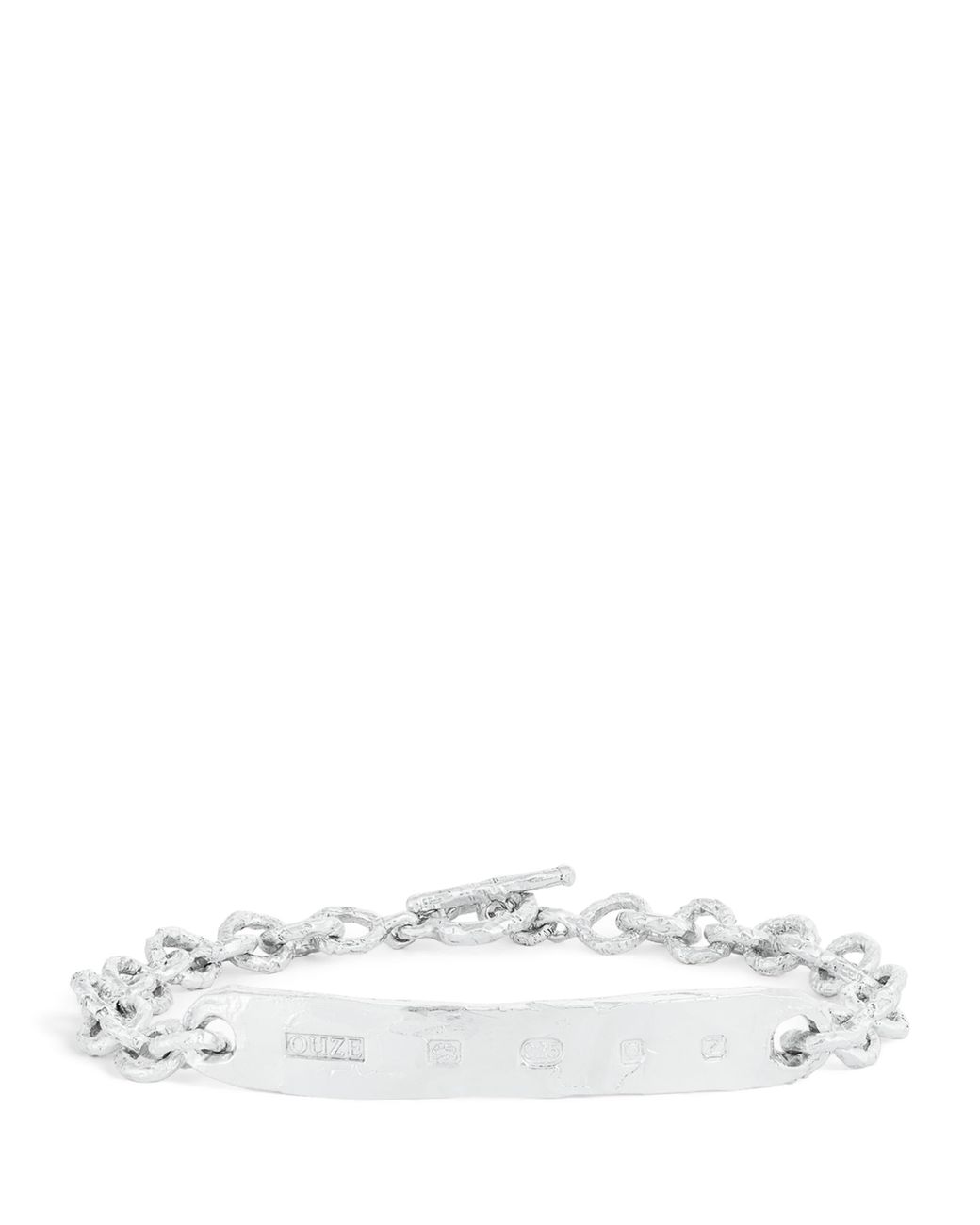 The Ouze White Sterling Hallmark Bracelet for men