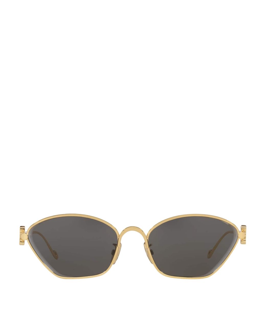 Loewe Gray Anagram Hexagonal Sunglasses