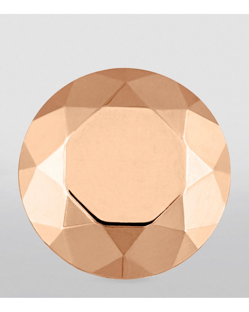 Maria Tash Natural Faceted Round Threaded Stud Earring
