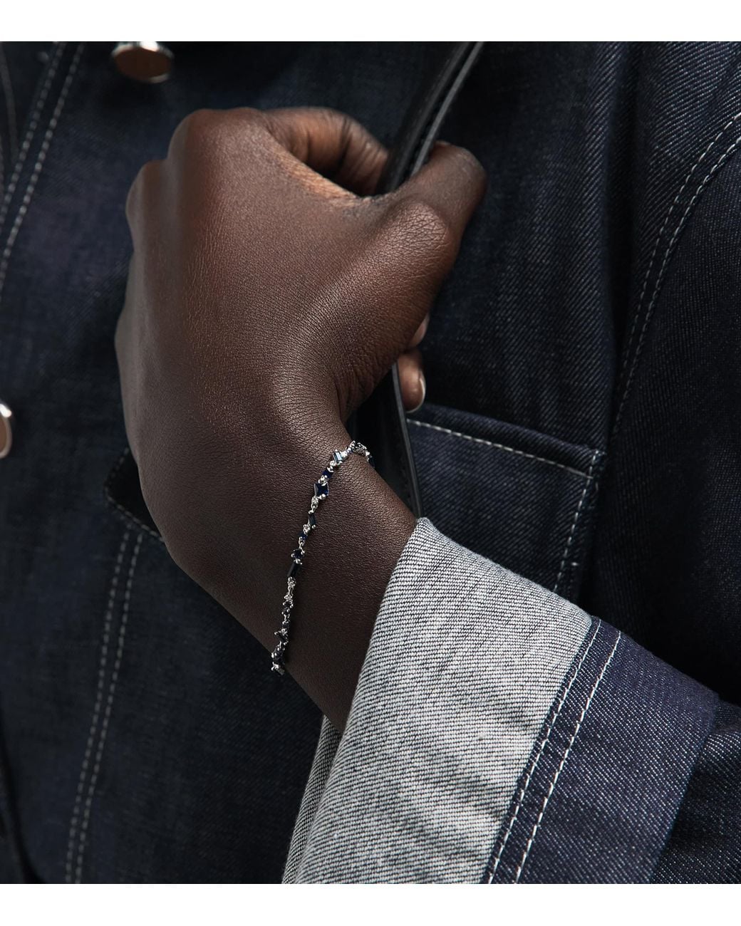 Suzanne Kalan Natural Diamond And Sapphire La Fantaisie Bracelet